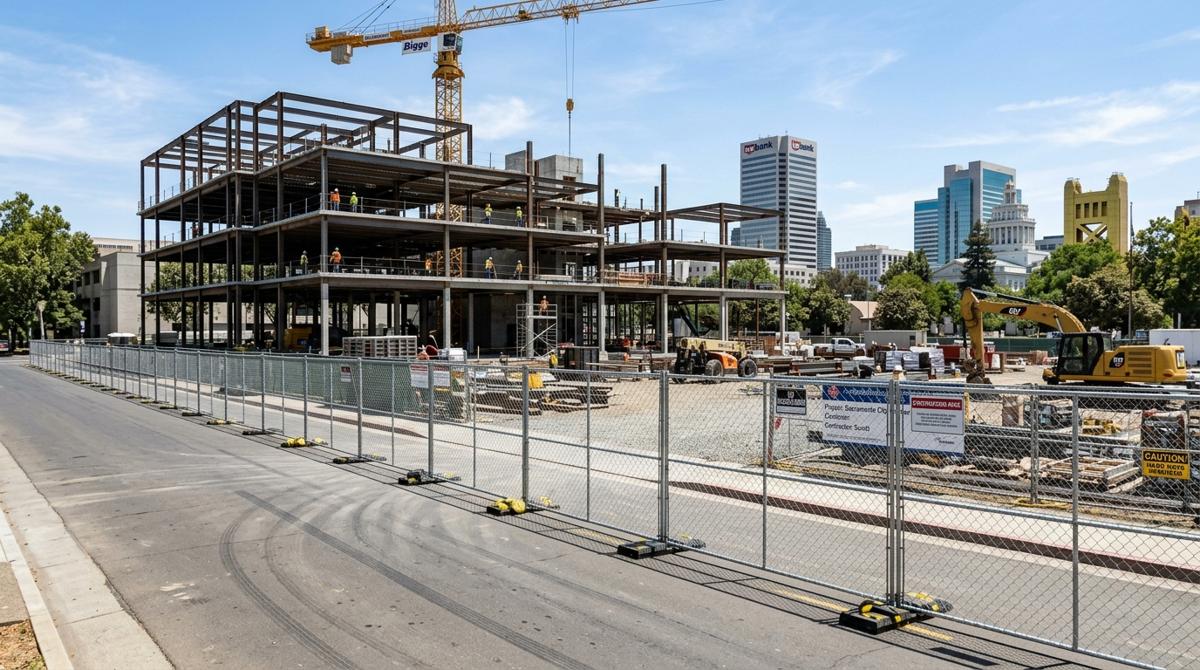 Temporary Construction & Event Fencing: Securing Sacramento Job Sites & Public Gatherings